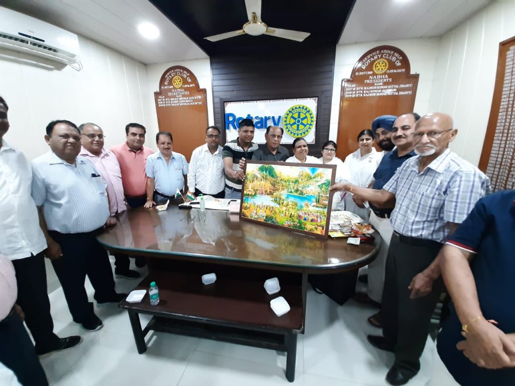 Rakshabandhan programe at  Rotary Club (Nabha)
